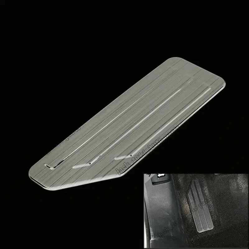 Black titanium Rest Pedal Frame Cover Trim 1pcs Fit for Nissan Teana Altima 2019