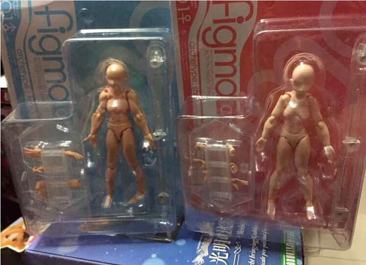 Archetype He She Figma Movable 14.5cm Action Toy Figure Good Collectible Toy Figurine