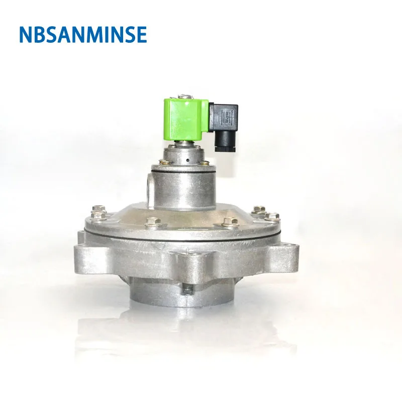 NBSANMINSE QD-Y Diaphragm Valve Pulse Jet Valve SBFEC Type For Bag Dust Collector System G1-1/2 G2 G2-1/2 G3 G4 Submerged Type