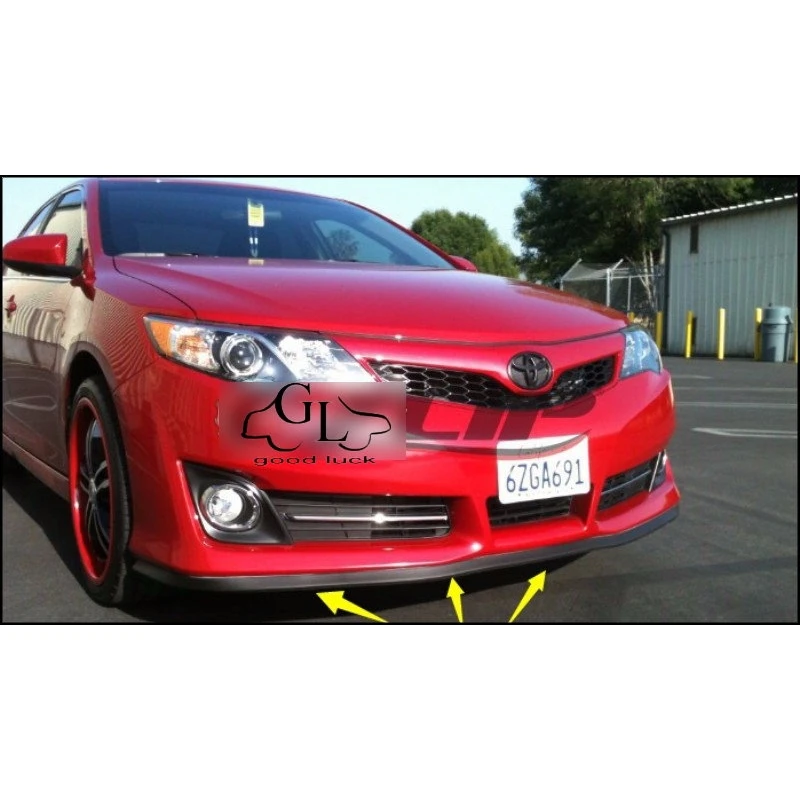 For TOYOTA Echo Yaris Platz Vitz Bumper Lip / Front Spoiler Scratch Proof Adhesive / TOPGEAR Body Kit / Strip Skirt