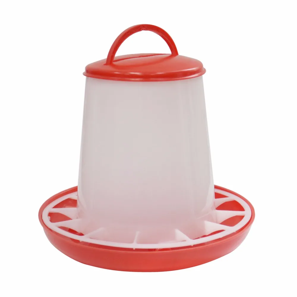 Chicken Feeder 1.5/3/6kg Quality Chicken Automatic Feeder Quail Pigeon Feeder Chicken Feeding Bucket Poultry Animal Feeding Tool