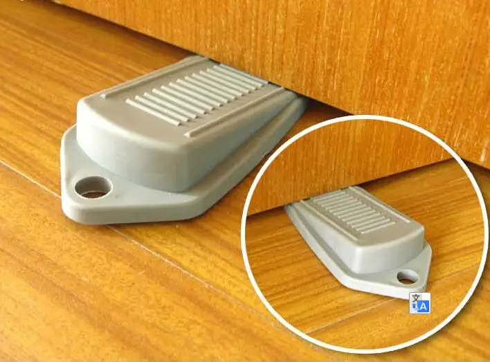 1 Piece New Door Stop Stoppers Keeps Doors Slamming Helps Prevent Finger Injuries For Children Gates Doorways Safety