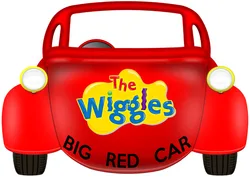 7x5ft Wiggles Big Red Car ustom Photo Studio Background Backdrop Vinyl  220cm x 150cm
