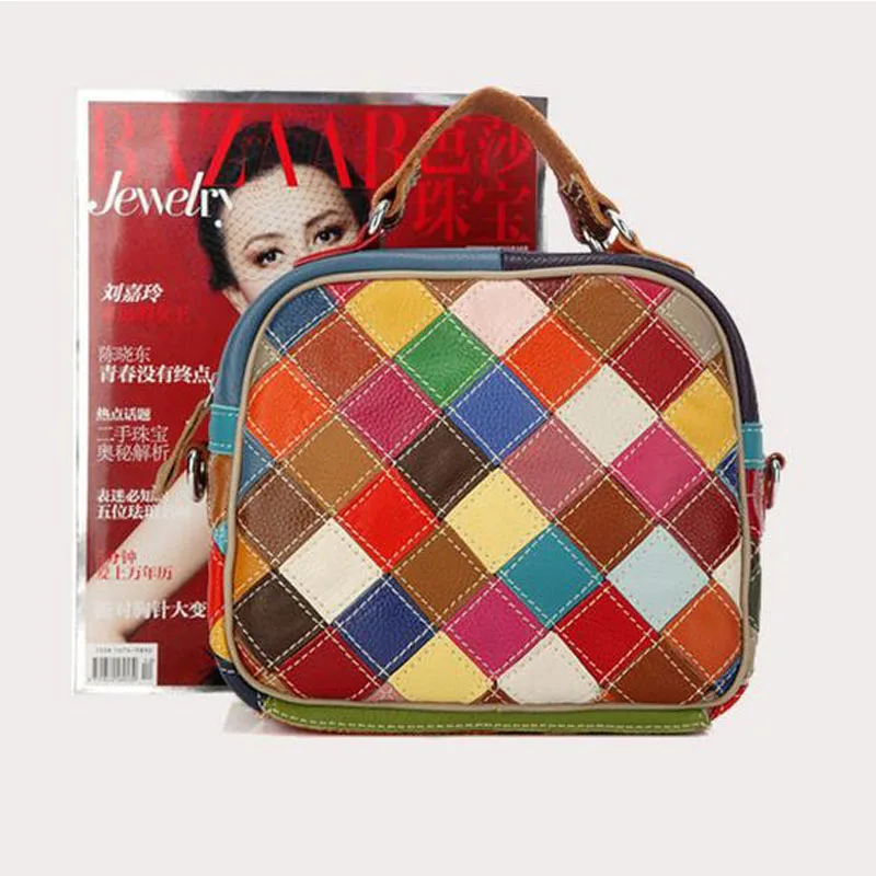 Hot Selling! LOMANTINA New Casual Plaid Handbag Women Messenger Bags Small Cross body Bags Spring Summer Colorful Female Tote