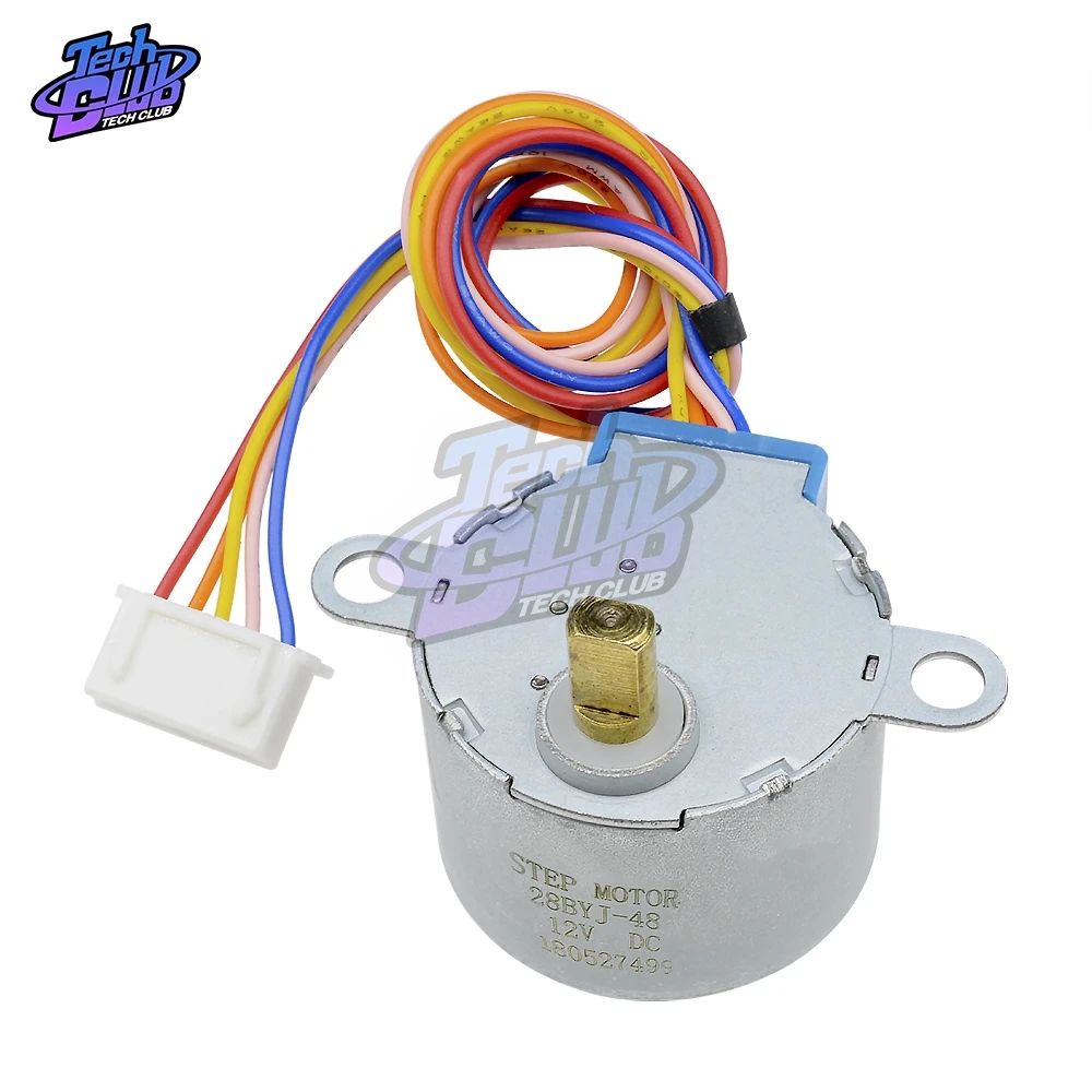 28BYJ-48 5V 12V Step Motor Reduction DC Gear Stepper Motor 4 Phase 5V 12V Step Motor Diy Kit for Arduino