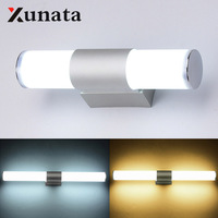 LED Wall Lights Bathroom Wall Light 12W 16W 22W Cabinet Mirror Lamp Lighting Dressing Room Kitchen Wall Lamp AC85-265V