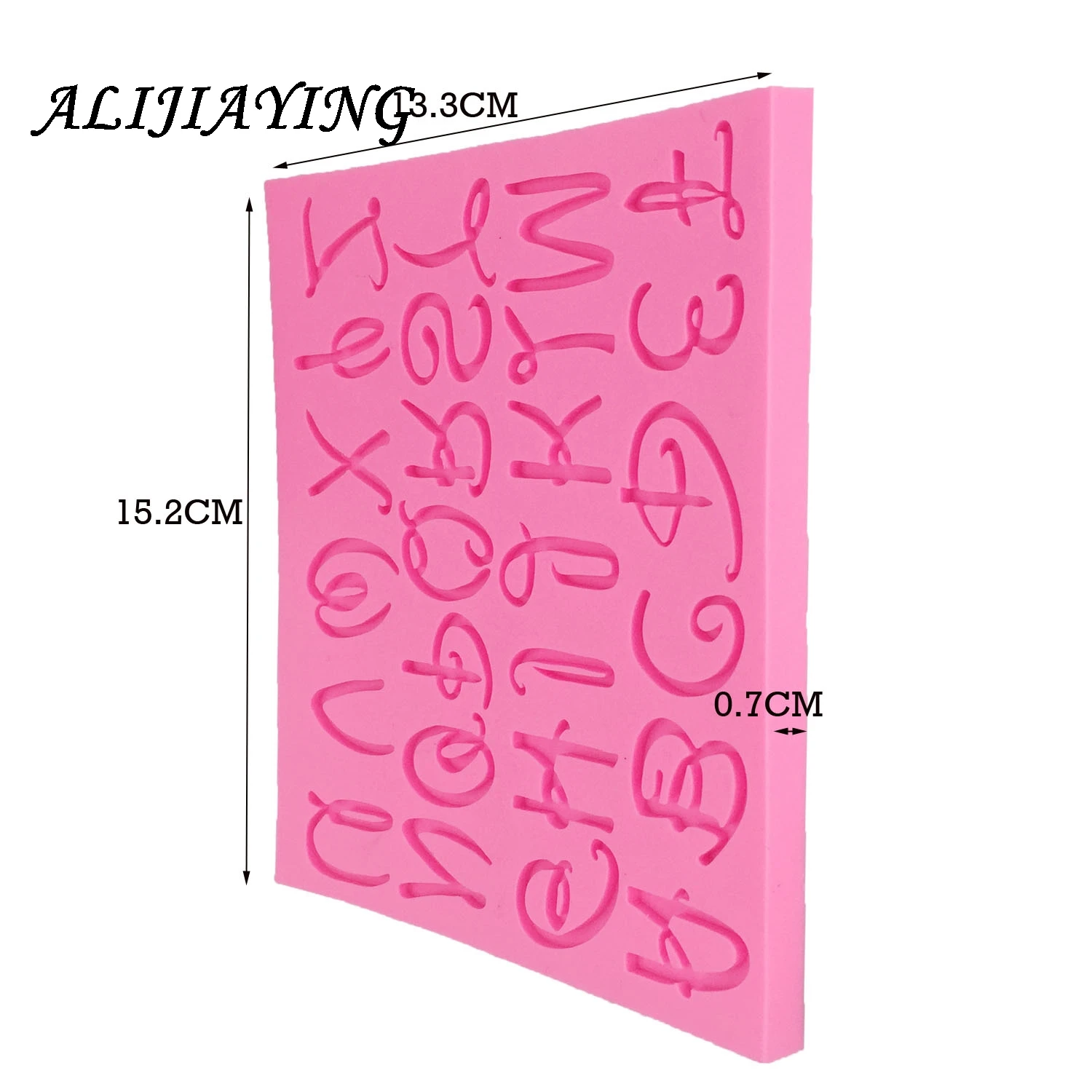 DIY Letter and number Silicone Mold Fondant digital Cake Decorating Tools dessert Sugarcraft Chocolate supply D1273