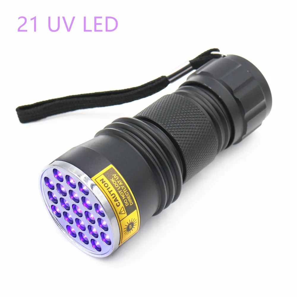 Imagem -04 - Lanterna de Luz uv Led Led 41led 21led 12led Luz Uv-nm Lanterna Tochas Lâmpada de Luz