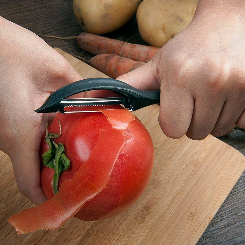 Pelador de tomate de acero inoxidable, accesorios para cocina, herramientas para verduras