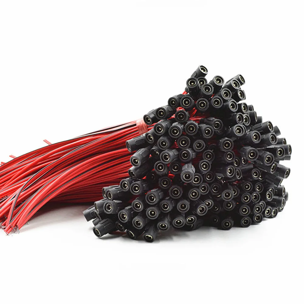 5,5 / 2,1 mm DC 12 V weiblicher Netzteilanschluss 30 cm Verlängerungskabel für CCTV / LED / Licht
