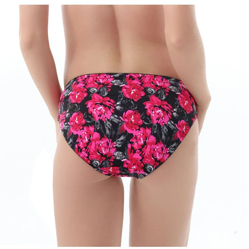 2pcs/Pack Mid-Rise Ladies Underwear Woman Panties Lace Sexy Panty For Women Cotton Crotch Briefs Hot Sale Plus Size M-L-XL