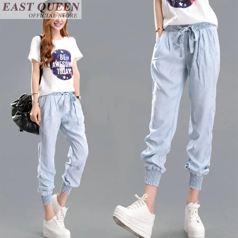 

Track pants women harem cargo joggers women sweat pants cropped female trousers sweatpants streetwear casual trackpants DD764 L