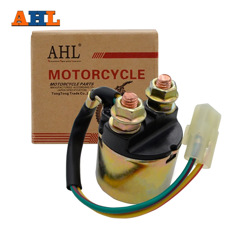 AHL Motorcycle Starter Relay For HONDA TRX200 FOURTRAX TRX350 TRX400 TRX450 TRX450ES TRX420 TTRX650 TRX680 FOREMAN RUBICON