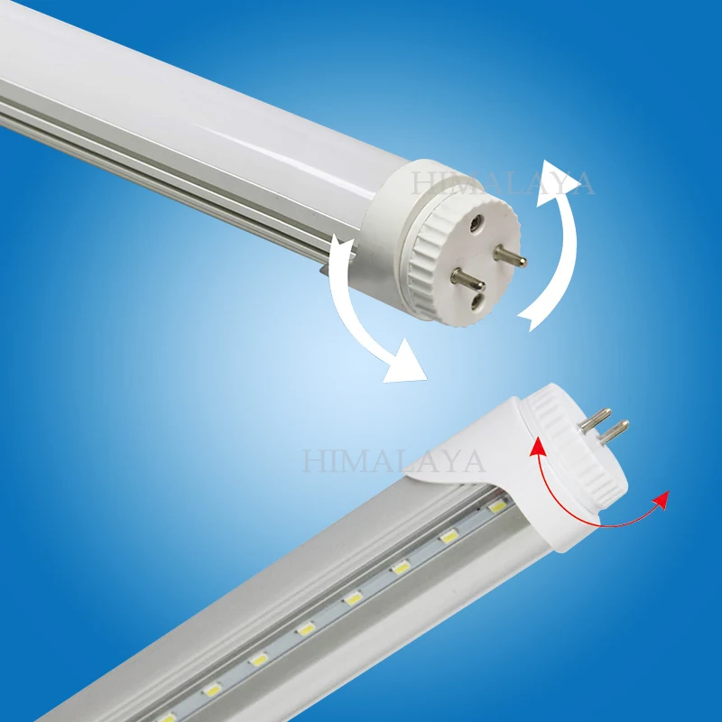 

Toika 15pcs/lot 180 degree rotate t8 led tube 20W 1200MM T8 LED Tube 96leds/pcs High brightness