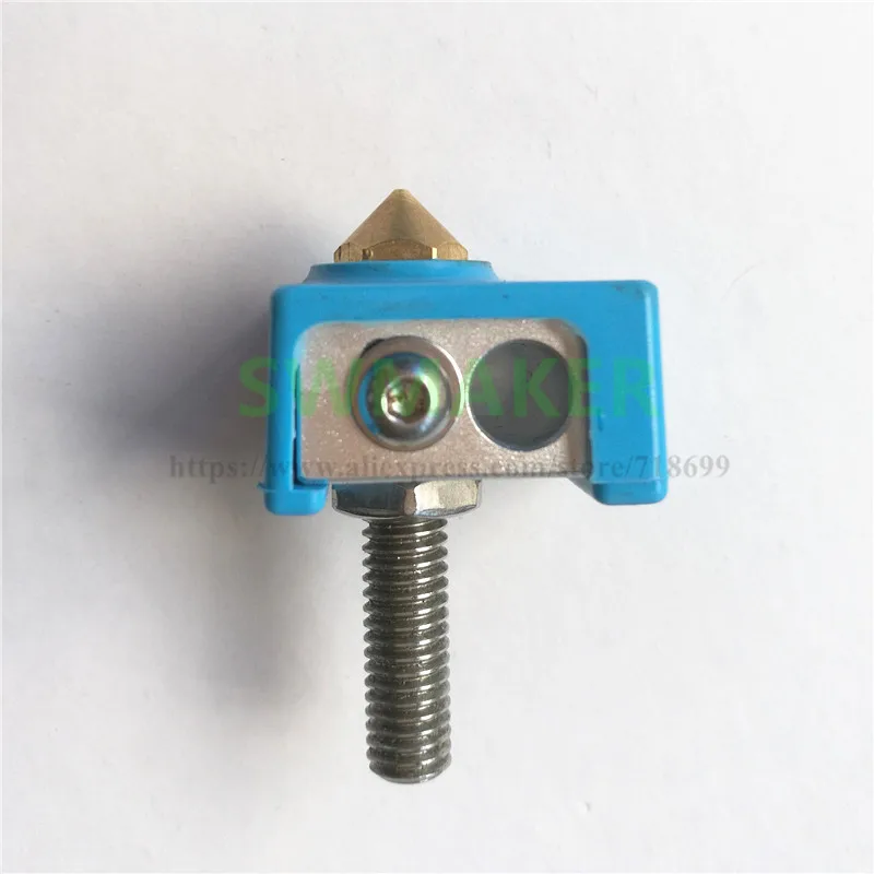 Reprap Prusa i3 Anet A8 3D printer auto leveling extruder assembly kit with silicone sock all metal extruder carriage