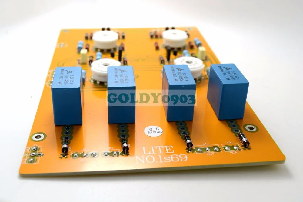 LITE LS69 كامل متوازن أنبوب مكبر للصوت ECC88 * 4 (بدون 6922 أنابيب)