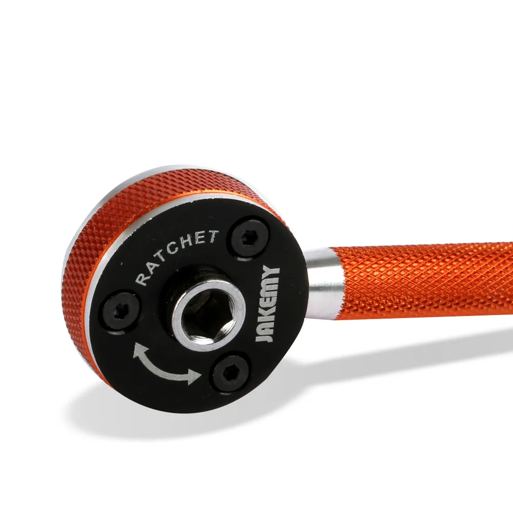 JAKEMY Multifunctionele Ratel Schroevendraaier Set Momentsleutel Set Flexibele Schroevendraaier Bit Handgereedschap Set Voor Telefoon Pad Computer