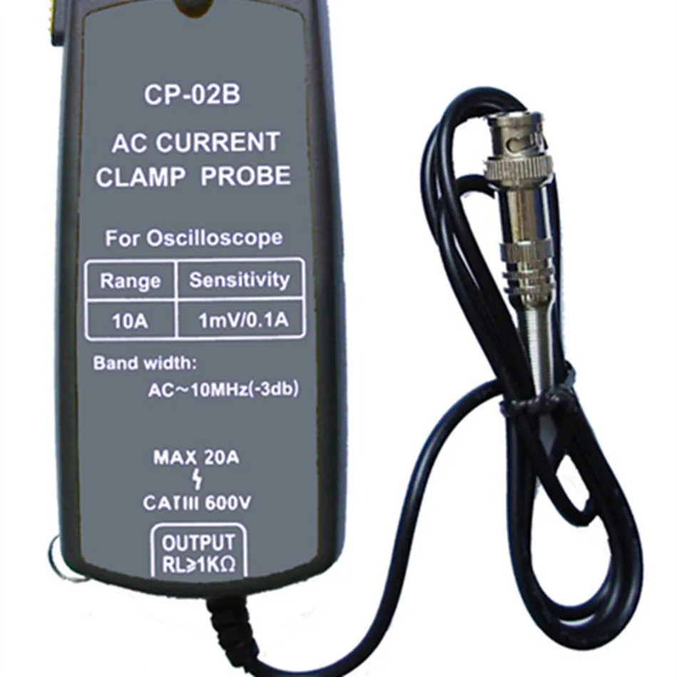 CP-02B 10A 10MHz AC Current Probe Can Connect To Oscilloscope