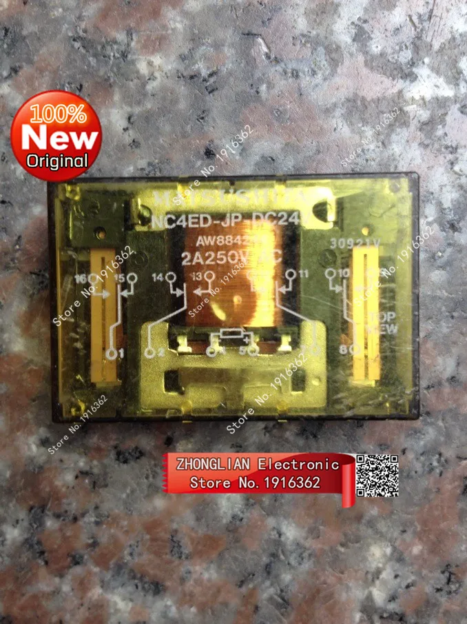 

2pcs/Lot Relay NC4ED-JP-DC24V