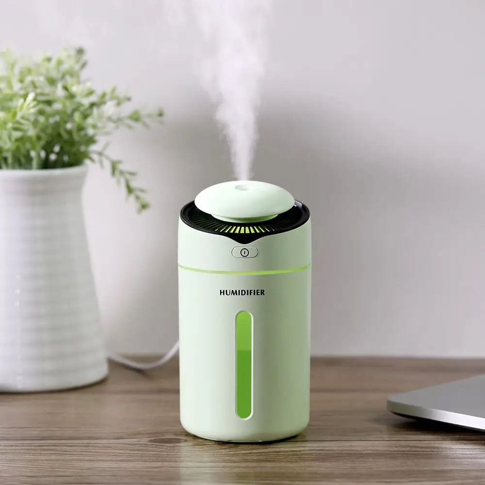 THANKSHARE USB Air Ultrasonic Humidifier Essential Oil Diffuser Atomizer Air Freshener Mist Maker LED Night Light 300ml For Home