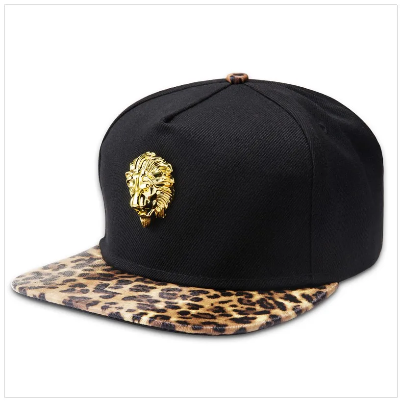 

Fashion Adjustable Snapback Leopard Print Baseball Cap Unisex Summer Outdoor Sunscreen Trendy Hat for Men And Women