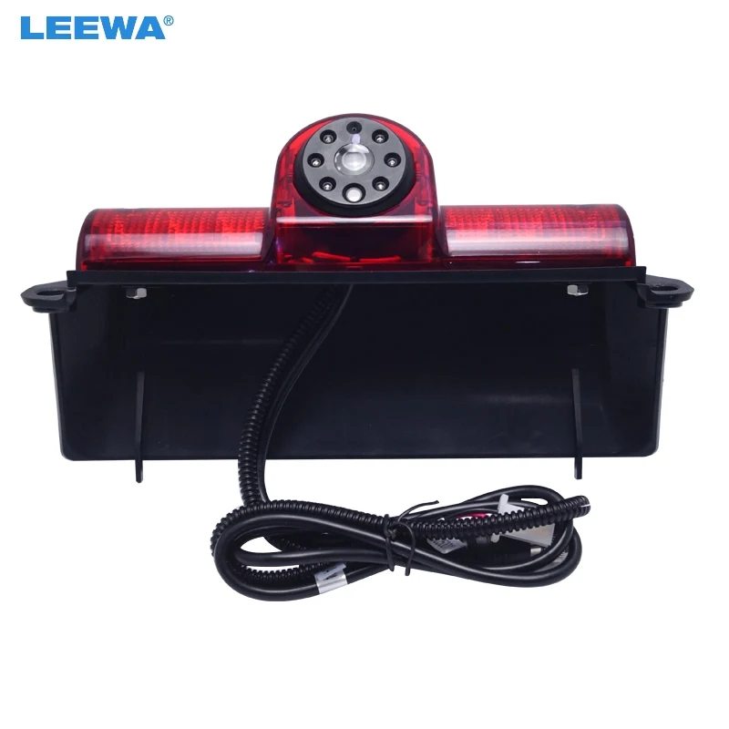 LEEWA Car LED Brake Light IR Rear View Reversing/Parking Camera For GM Express Chevy Savana cargo VAN #CA5373A