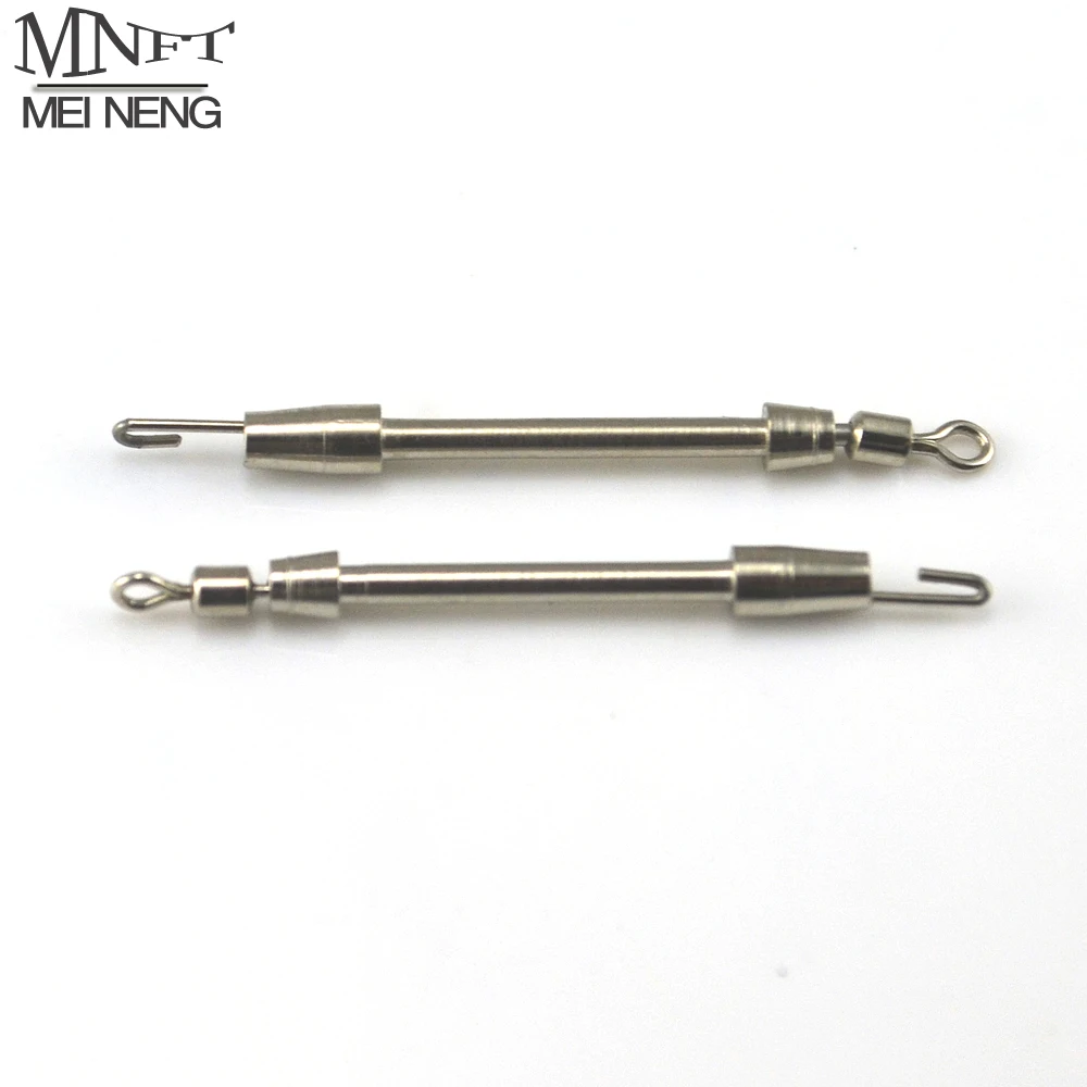MNFT 8 unids/pack Express Pin conector Tippet rápido pesca giratoria pequeños accesorios aparejos de pesca dispositivo de gancho de sublínea