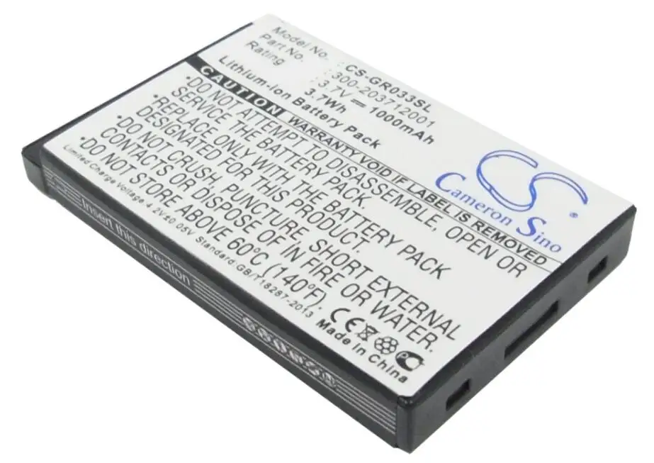 

Cameron Sino 1000mah battery for BELKIN F8T051 F8T051DL F8T051-DL for RIKALINE 6030 GPS-6033 300-203712001 batteries