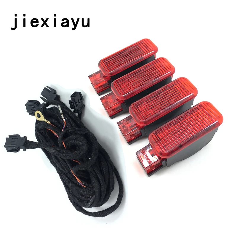 

1 Set OEM Red Halogen Footwell Light For Golf 6 Jetta MK5 MK6 Tiguan Passat B6 B7 8KD 947 411