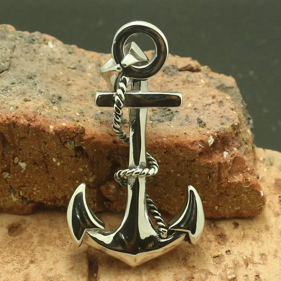 316L Stainless Steel Cool  Anchor Newest Pendant