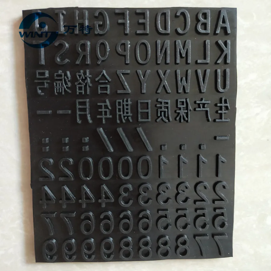 

free shipping ,letters and numbers for coding machine