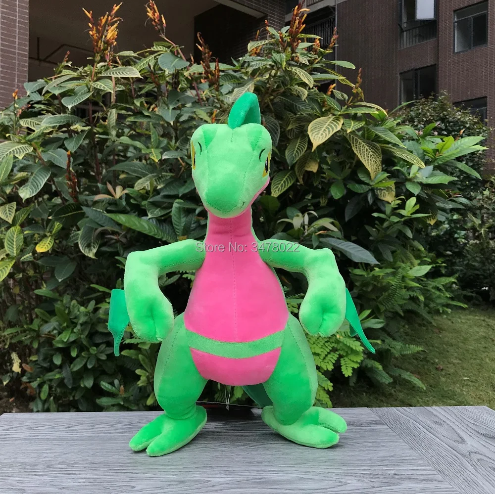 Regalo di bambola morbida del fumetto del giocattolo farcito di Grovyle della peluche di Pokemon da 13 pollici