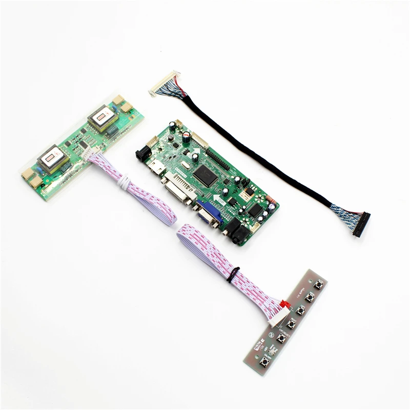 M.NT68676.2A Universal VGA DVI Audio HDMI-compatible LCD Controller Board for 24inch 1920x1080 M240HW01 V0 V2 Monitor Kit diy