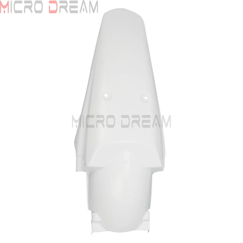 White Rear Fenders For Honda CRF XR 250 400 R Universal Motorcycle Supermoto Mud Plate Fender Motocross Mudguard Prevent Dirty