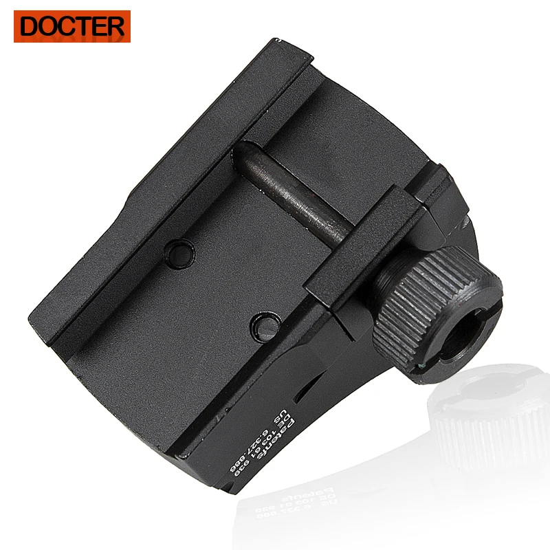 Mira punto rojo táctica riel auto ilum para Airsoft de caza Glock - imagen 3