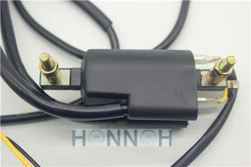 12v Ignition Coil Points Twin Lead 2 Wires For Honda GL 1000 CB 200 400 500 for Suzuki GS 500 550 750 FOR Kawasaki Z 400 500 650