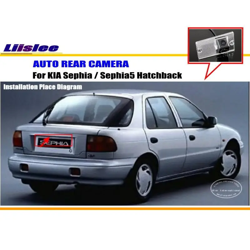 For KIA Sephia Spectra Sephia5 Spectra5 Hatchback Car Rearview Rear View Camera Backup Parking AUTO HD CCD CAM Accessories Kit