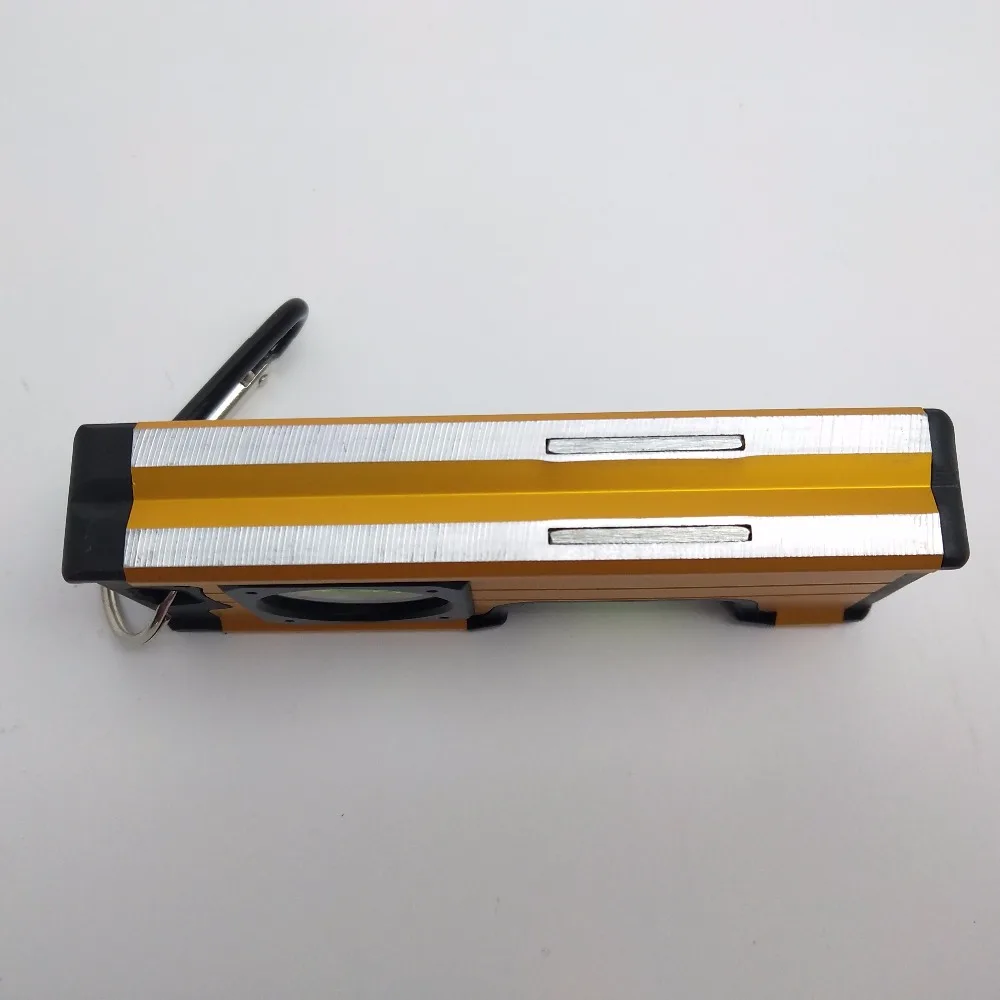 Presente de natal alumínio forte magnético azul anodizado bolso prático com gancho suspenso