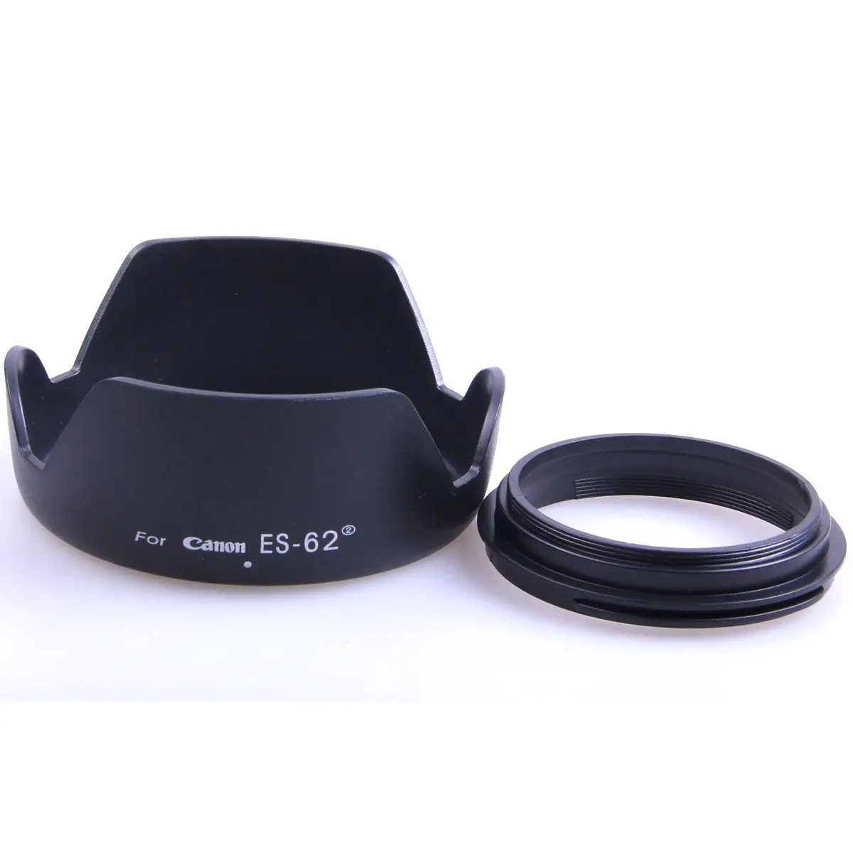 EW-60C II / ET-60 II / ES-62 II Lens Hood for CANON EF 18-55mm 55-250mm 50mm f1.8 II YN50mm F1.8 C