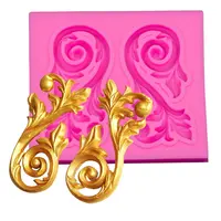 Moldes de Silicona 3D para Fondant y Arcilla