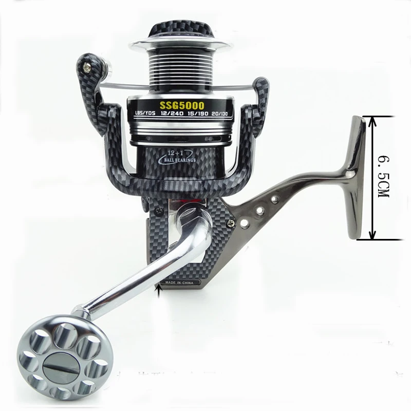 2015 RU 11BB Carp Fishing Reels Superior spinning reel Ice Fishing Gear right/left hand Lure Line pesca carretilha