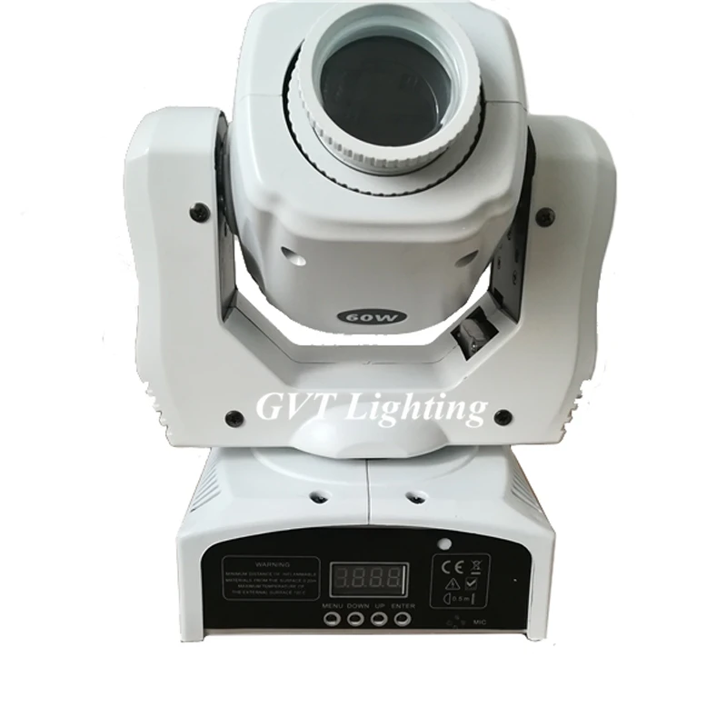 2 pieces White Cover 60W LED Spot Moving Head Light 60W USA Luminums LED gobo moving heads lights super bright LED DJ Spot Light