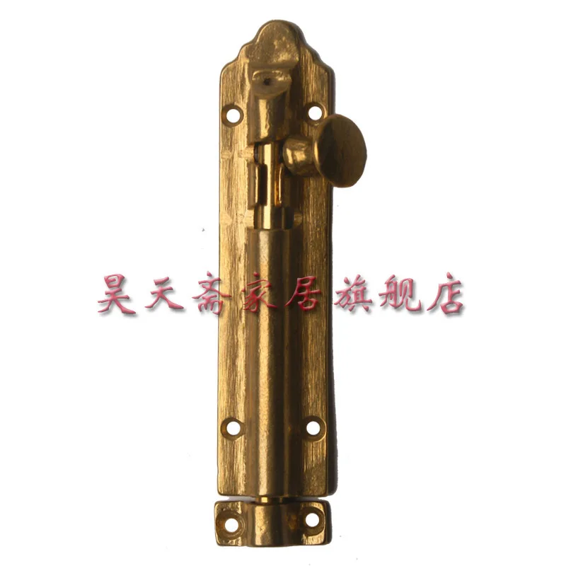 

[Haotian vegetarian] copper casting bolt length classical furniture copper fittings HTH-048