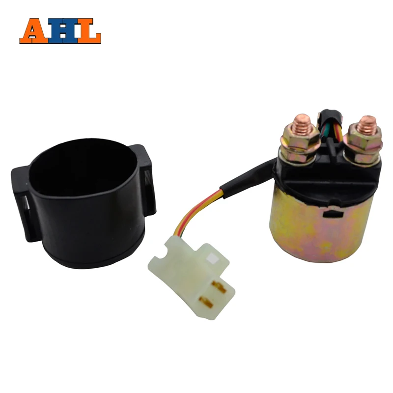 AHL Motorcycle Starter Relay Solenoid For Polaris SPORTSMAN 4x4 1993 1994 1995 1996 WORKER 335 WORKER 500 1999 2001 2002 ATV