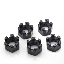 Hex Slotted Nuts and Castle Nuts M6 M8 M10 M12 M16 M20 M24 M27 DIN935 Standard Pitch