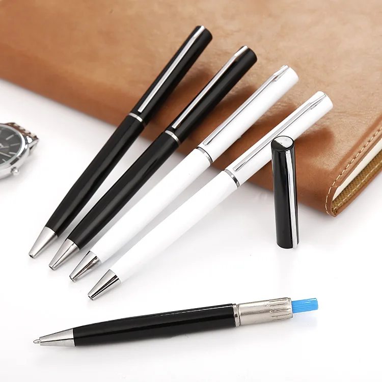 5pcs/lot Advertising ballpoint pen cultural office jewel pen creative business gift water pen metal signature gift pen 031