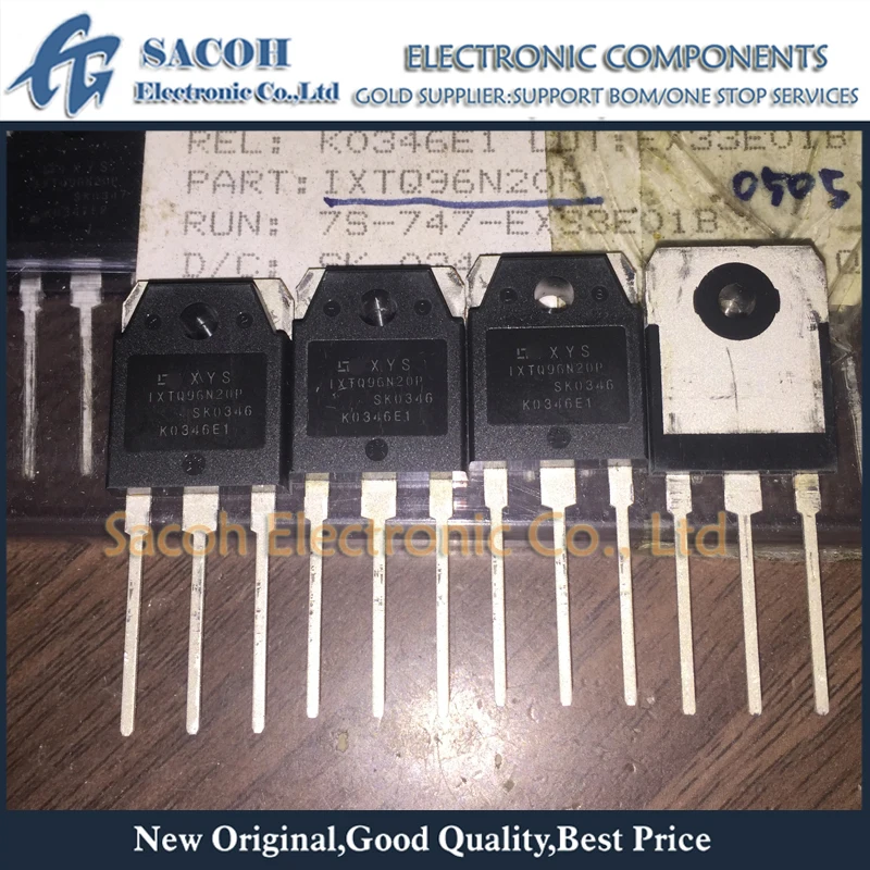 New Original 10Pcs IXTQ96N20P IXTQ96N25T IXTQ96N15P TO-3P 96A 200V Power MOSFET transistor