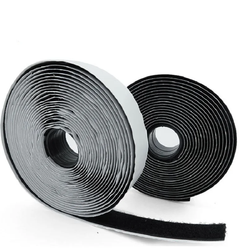 10M*2 Hook and Loop Fastener Tape, Self Adhesive Sticky Tape, Heavy Duty Hook Loop Tape Reusable Double Sided Sticky Tape