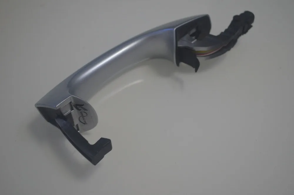 Poignée De Porte Extérieure Confort Kessy Compatible Skoda Scala, Kamiq, Fabia, Octavia Et Seat Ateca, Arona, IBIZA - Gris Gauche - 2
