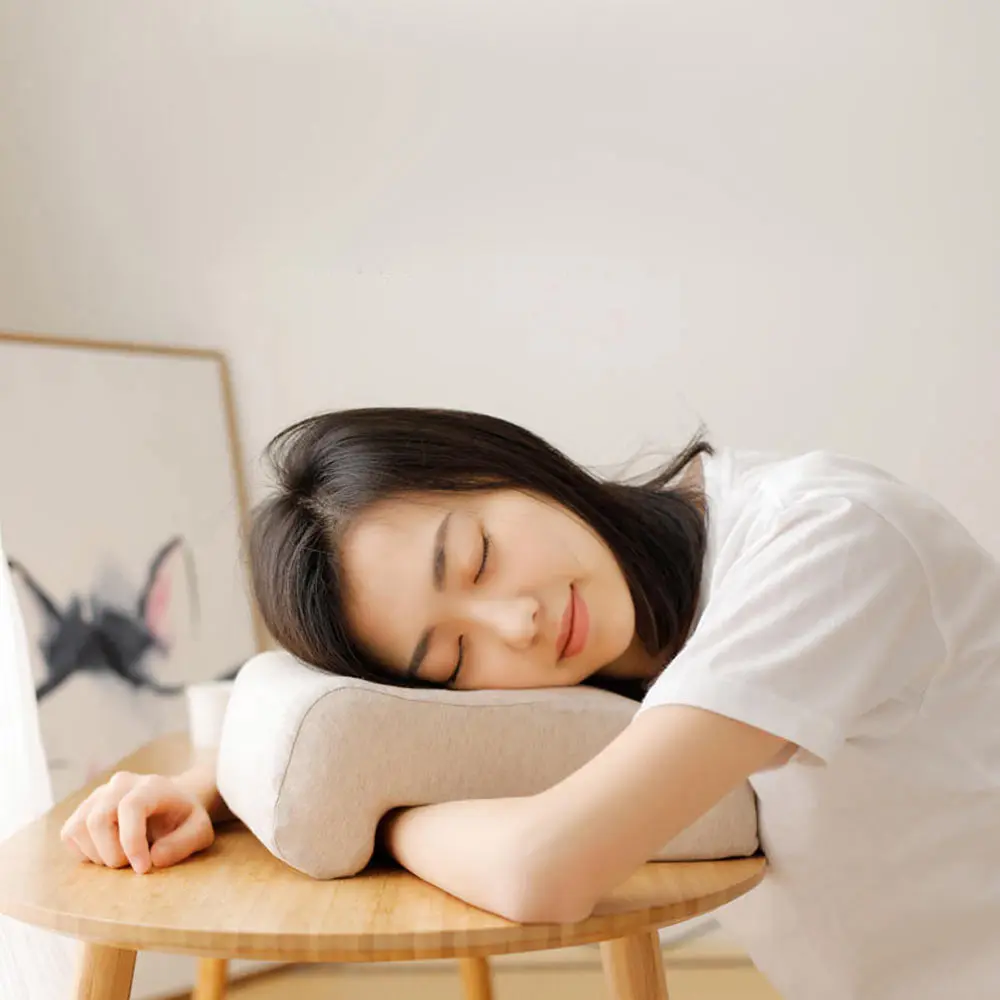 Original Xiaomi 8H Memory Cotton Antibacterial Soft Multifunctional Rest Pillow For Office Rest